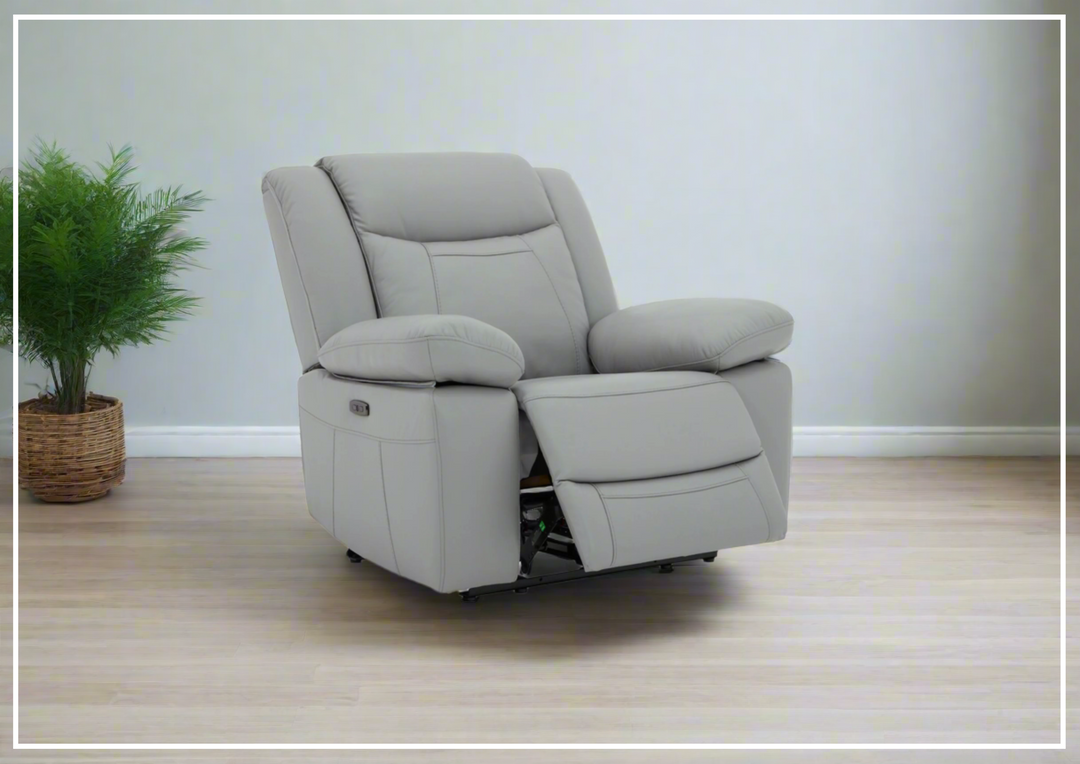 Gio Italia Wyatt Chair with Power Recline in Leather-SOFABED
