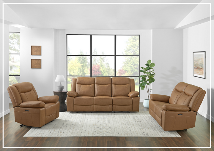 Gio Italia Wyatt Chair with Power Recline in Leather-SOFABED