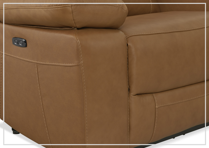 Gio Italia Wyatt Chair with Power Recline in Leather-SOFABED