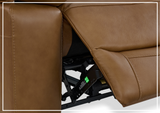 Gio Italia Wyatt Chair with Power Recline in Leather-SOFABED