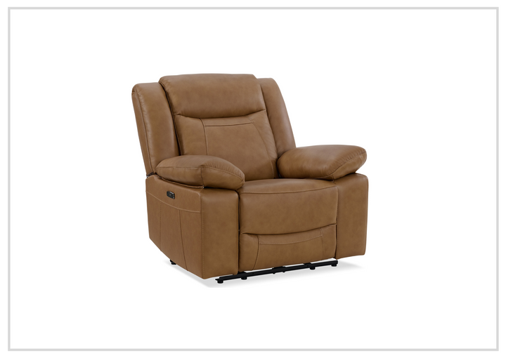 Gio Italia Wyatt Chair with Power Recline in Leather-SOFABED