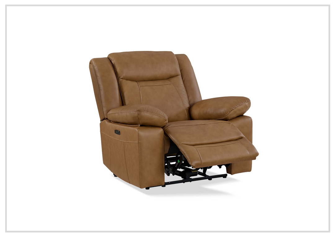 Gio Italia Wyatt Chair with Power Recline in Leather-SOFABED