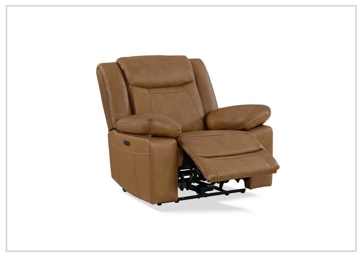 Gio Italia Wyatt Chair with Power Recline in Leather-SOFABED