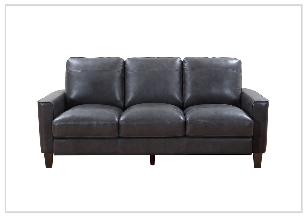 Gio Italia York 3-Seater Stationary Classic Leather Sofa