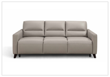 Gio Italia Granton Queen Leather Sleeper Sofa With Memory Foam Mattress