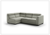 Luonto Halti Fabric Full XL Sectional Sleeper With Chaise Storage-SOFABED