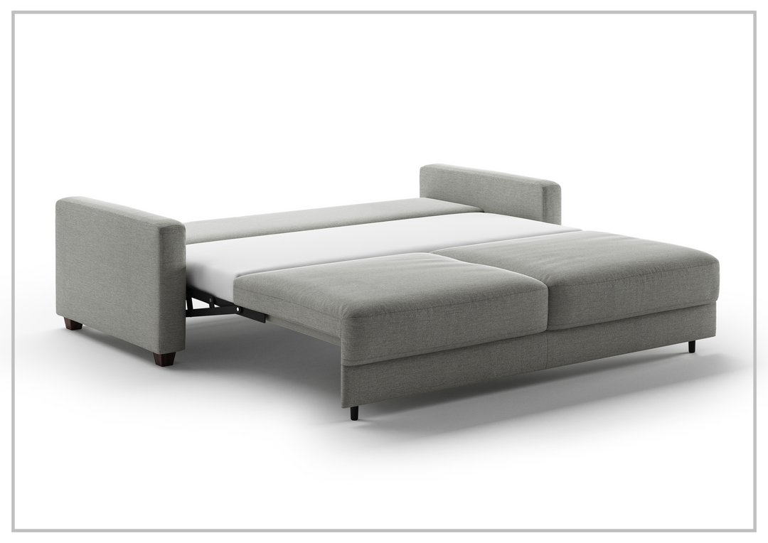 Hampton Sleeper in King or Queen Size With Walnut or Chrome Leg Finish