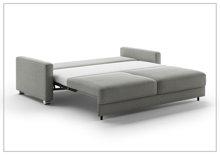 Hampton Sleeper in King or Queen Size With Walnut or Chrome Leg Finish
