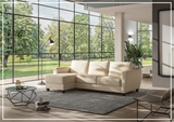Harper L-Shaped Full XL Fabric Sectional Sleeper Sofa