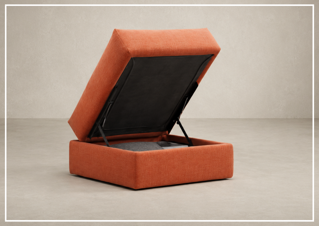 Innovation Living Cornila Ottoman with Integrated Storage