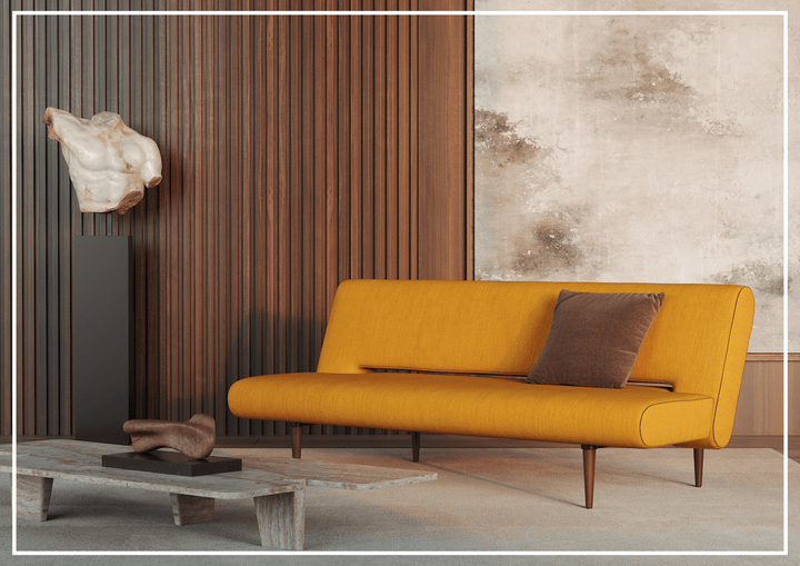 Innovation Living Unfurl Fabric Sleeper Sofa with Pocket Spring