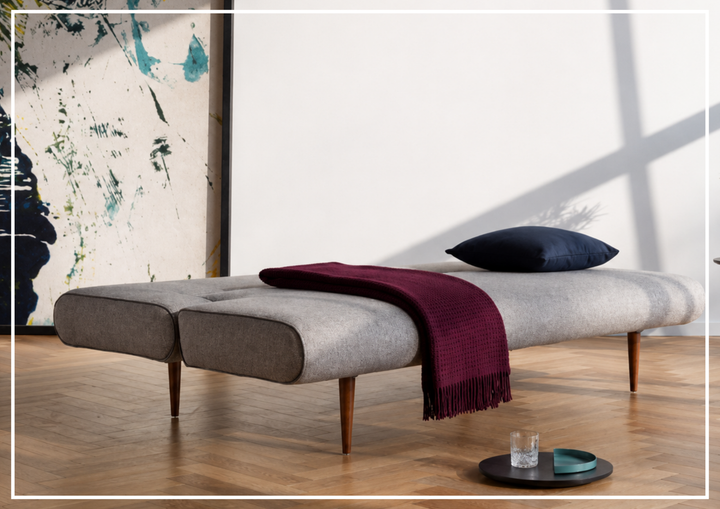 Innovation Living Unfurl Fabric Sleeper Sofa with Pocket Spring