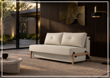 Innovation Living Cubed Fabric 2-Seater Queen Sized Sleeper Sofa