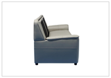 Klaussner Venza Leather Queen Sleeper With Memory Foam Mattress - SOFABED