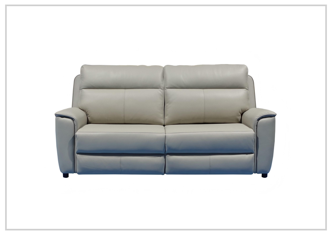 Klaussner Venza Leather Queen Sleeper With Memory Foam Mattress - SOFABED