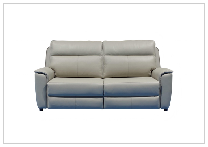 Klaussner Venza Leather Queen Sleeper With Memory Foam Mattress - SOFABED