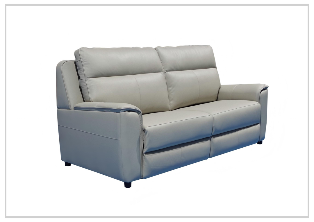 Klaussner Venza Leather Queen Sleeper With Memory Foam Mattress - SOFABED