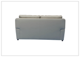 Klaussner Venza Leather Queen Sleeper With Memory Foam Mattress - SOFABED