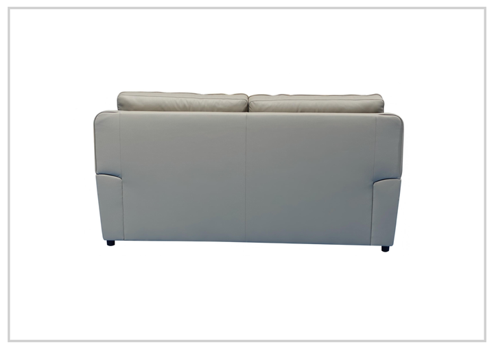 Klaussner Venza Leather Queen Sleeper With Memory Foam Mattress - SOFABED