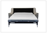 Klaussner Venza Leather Queen Sleeper With Memory Foam Mattress - SOFABED