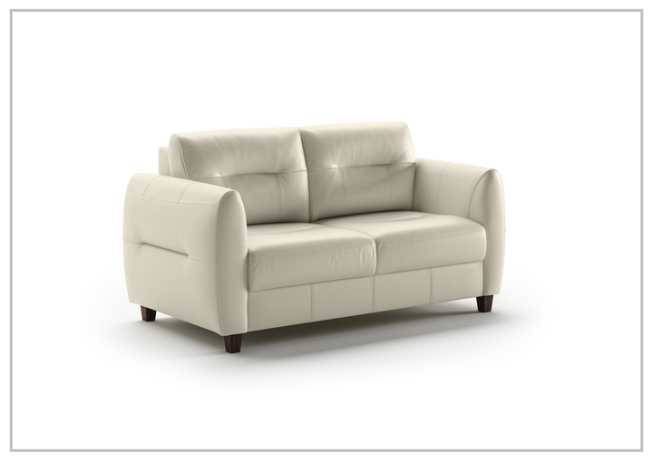 Luonto Jamie 2-Seater Leather Loveseat Sleeper (Queen Size)