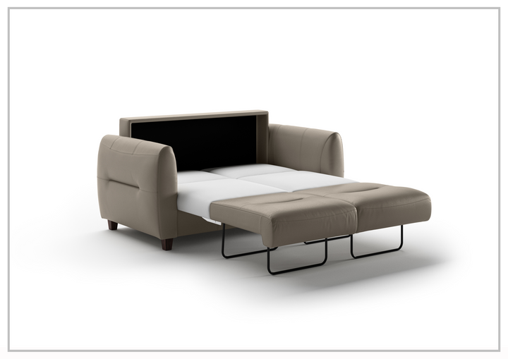 Luonto Jamie 2-Seater Leather Loveseat Sleeper (Queen Size)-SOFABED