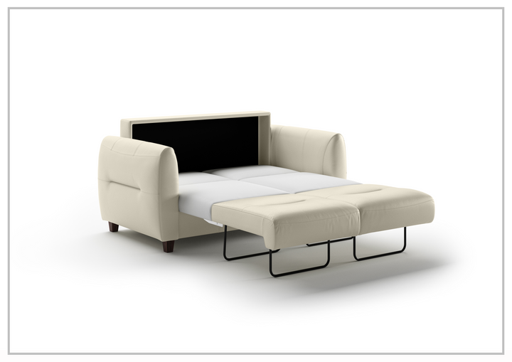 Luonto Jamie 2-Seater Leather Loveseat Sleeper (Queen Size)-SOFABED