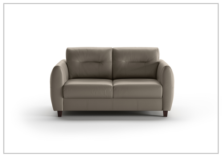 Luonto Jamie 2-Seater Leather Loveseat Sleeper (Queen Size)-SOFABED