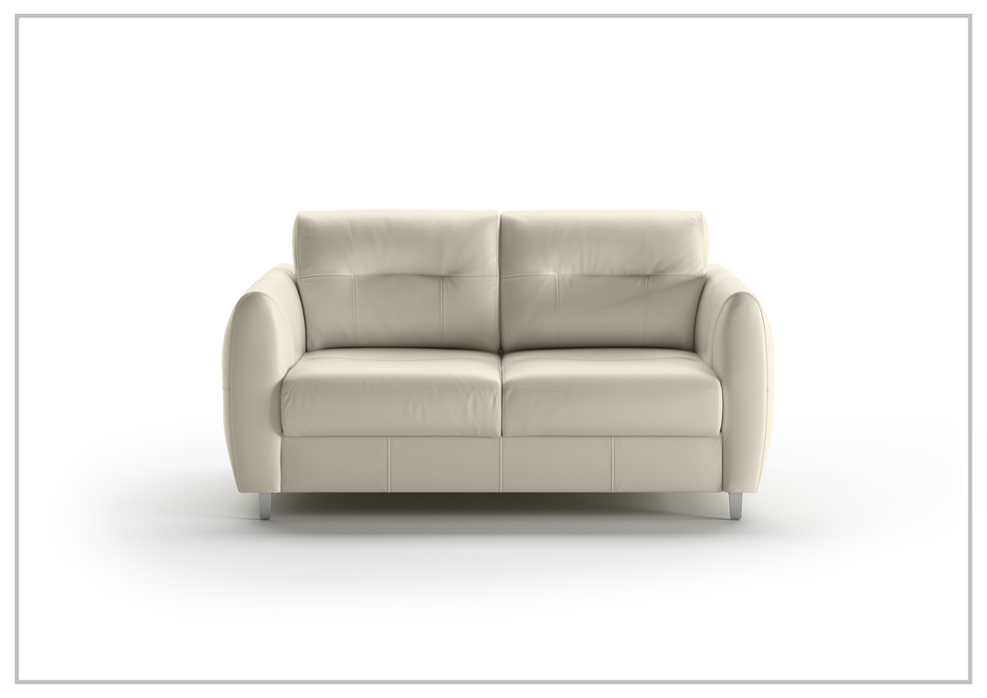 Luonto Jamie 2-Seater Leather Loveseat Sleeper (Queen Size)