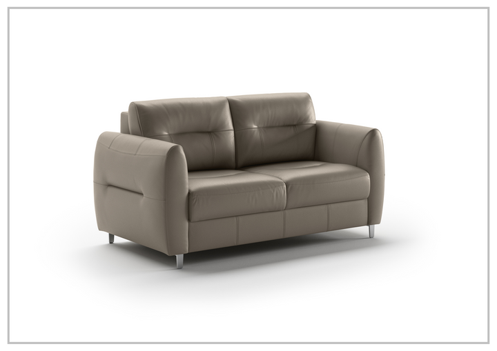 Luonto Jamie 2-Seater Leather Loveseat Sleeper (Queen Size)