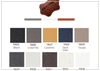 Wigan Luxury Gray Italian Leather Queen Sofa Bed