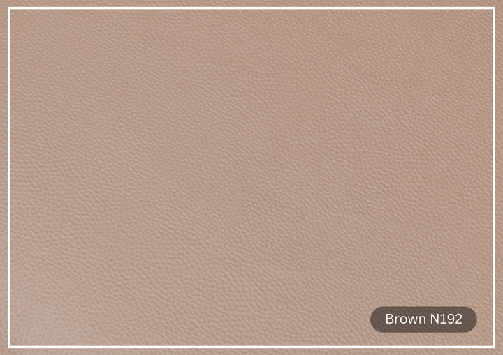 Kathy Ireland Alaves 3-Seater Brown Leather Sleeper Sofa (Queen Size)