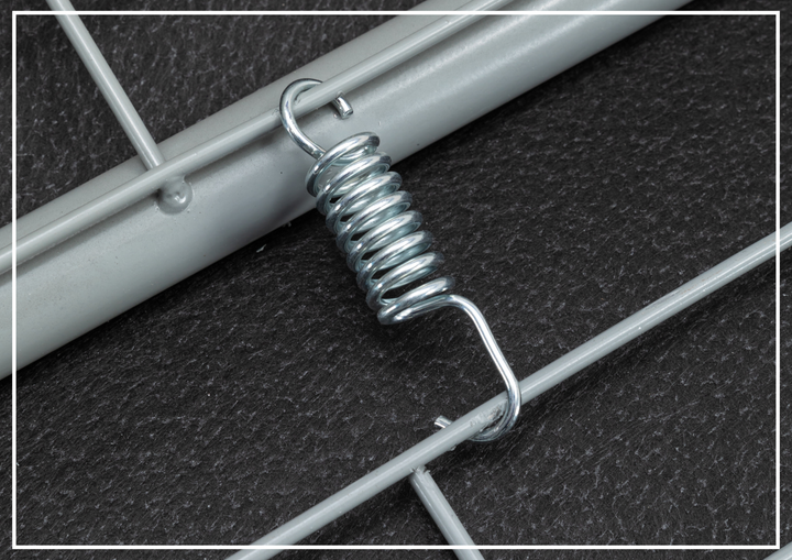 Kathy Ireland Leather Callas 3-Seater Light Gray Leather Queen Sleeper Sofa