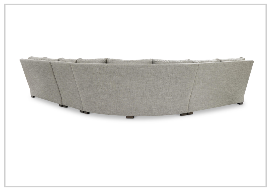 Bernhardt Keirnan Fabric Sectional With Accent Pillows