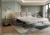 Klaussner Arvello Leather Match 3 Seater Queen Sleeper Sofa-Sofabed