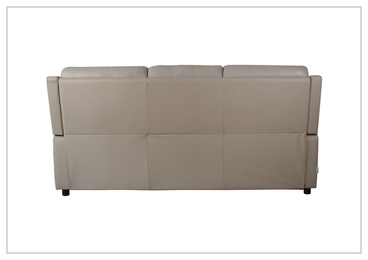 Klaussner Arvello Leather Match 3 Seater Queen Sleeper Sofa-Sofabed