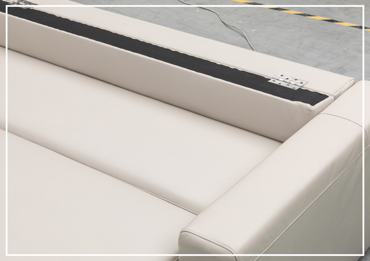 Klaussner Beltoni 2-Seater Sleeper Sofa with Easy Lift Mechanism