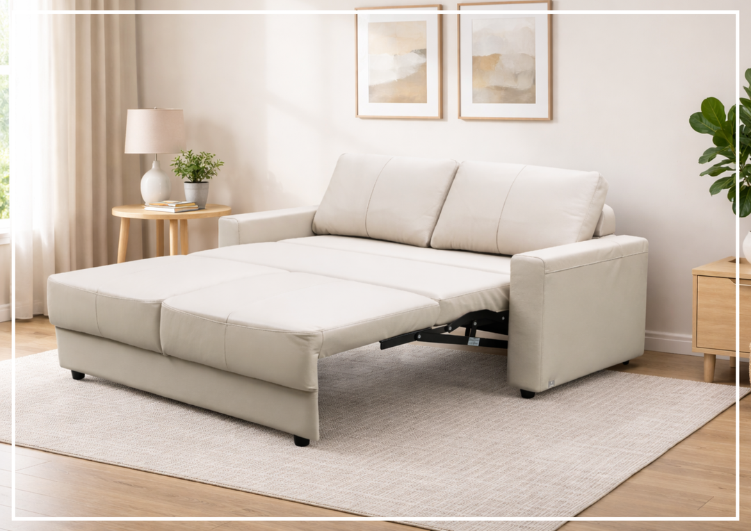 Klaussner Beltoni 2-Seater Sleeper Sofa with Easy Lift Mechanism