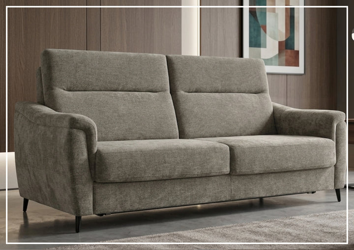 Klaussner Braxton Fabric Queen Sleeper Sofa with High-Back Cushions