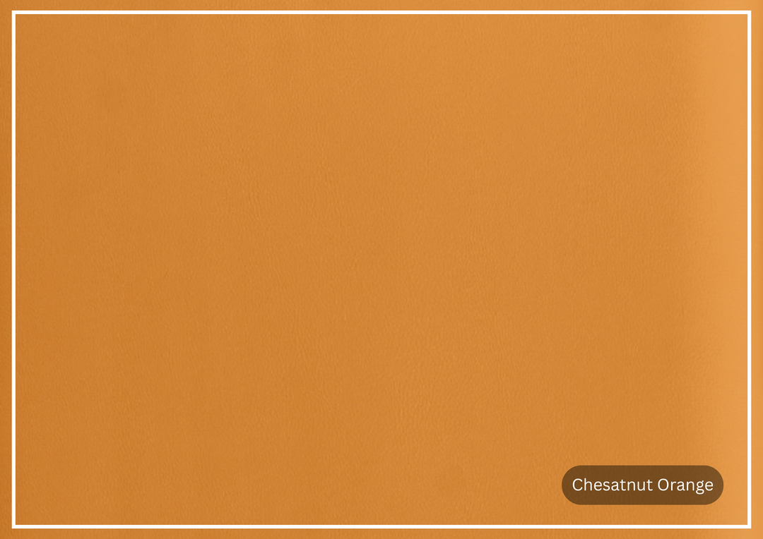 Klaussner Calessin Chestnut Orange Leather Recliner Lift Chair