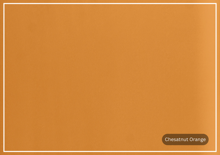 Klaussner Calessin Chestnut Orange Leather Recliner Lift Chair