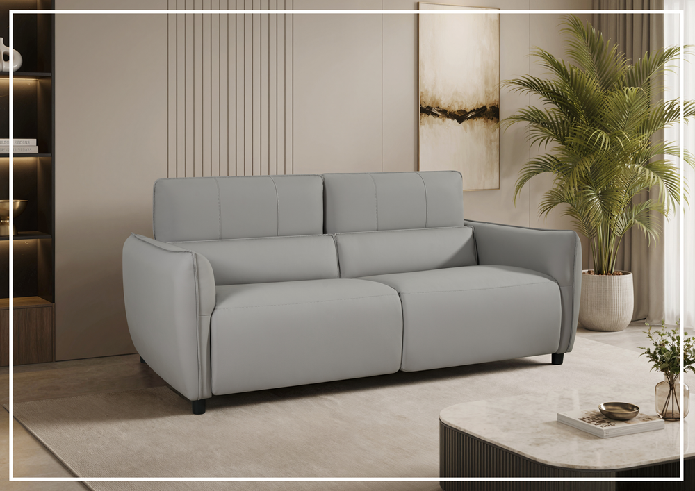 Klaussner Cortland Queen Sleeper Sofa with Foam Mattress- Sofabed