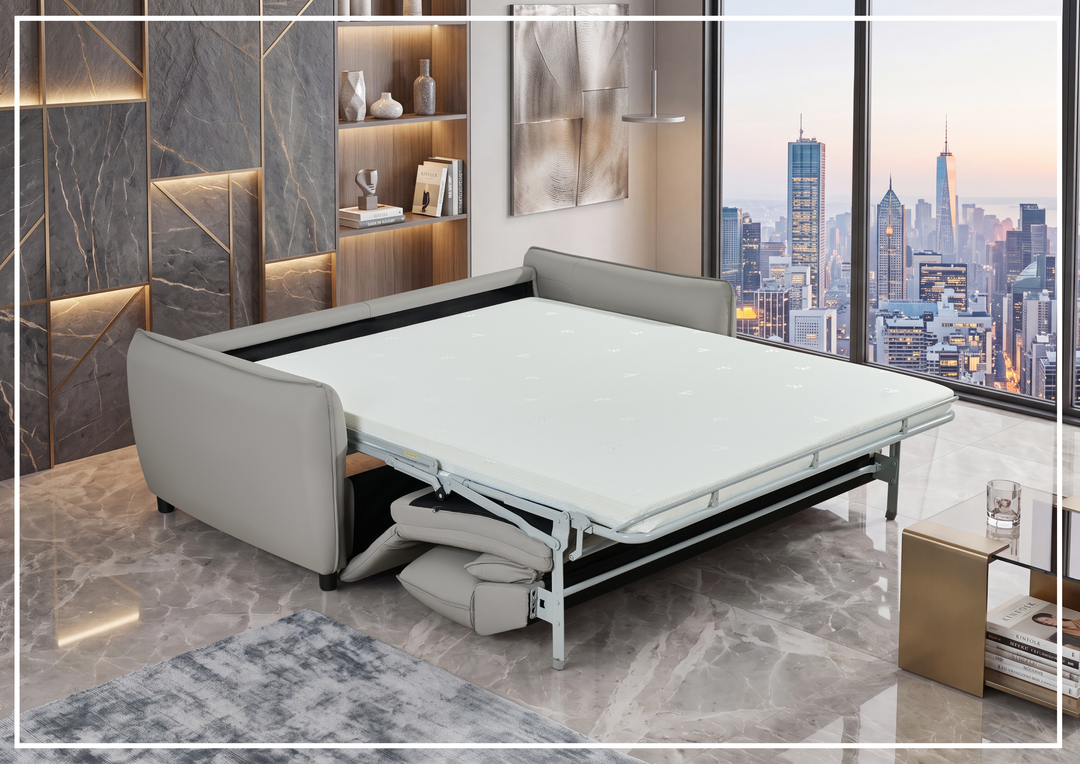 Klaussner Cortland Queen Sleeper Sofa with Foam Mattress