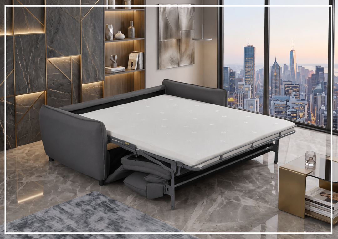 Klaussner Cortland Queen Sleeper Sofa with Foam Mattress