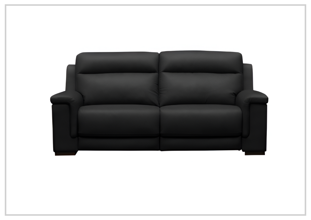 Klaussner Delano Black Power Recliner Sofa With USB Port-Sofabed