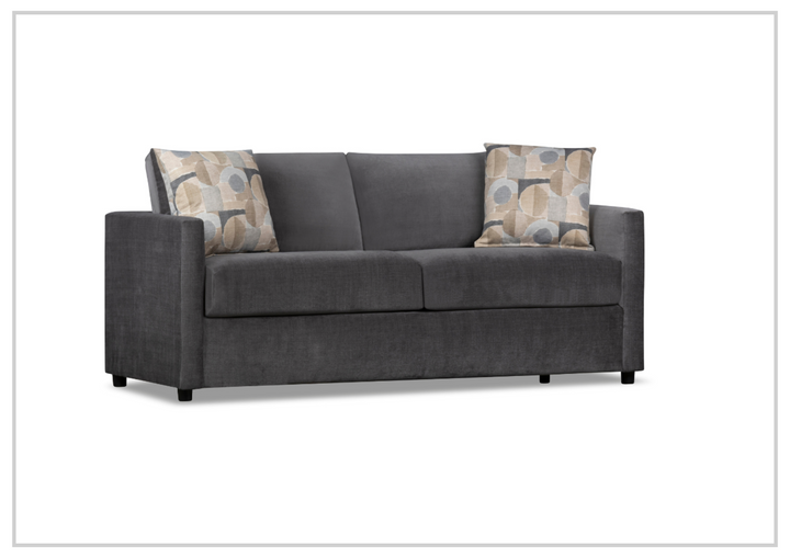 Klaussner Garrin Fabric Queen Sleeper with Track Arms-Sofabed