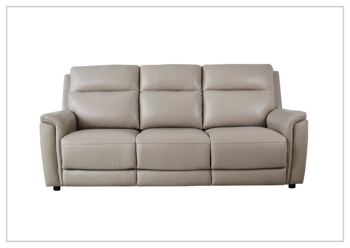 Klaussner Geneva Leather Match 3 Seater Queen Sleeper Sofa-Sofabed