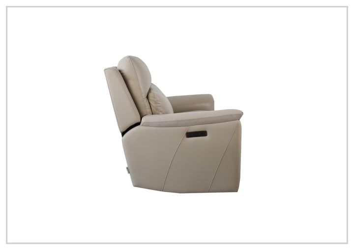 Klaussner Geneva Leather Match Power Reclining Living Room Set-Sofabed