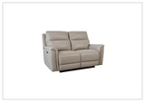 Klaussner Geneva Leather Match Power Reclining Living Room Set-Sofabed