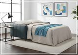 Klaussner Italia Avelina 2 Seater Full Sleeper Sofa-Sofabed